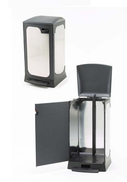 inox poignée noire