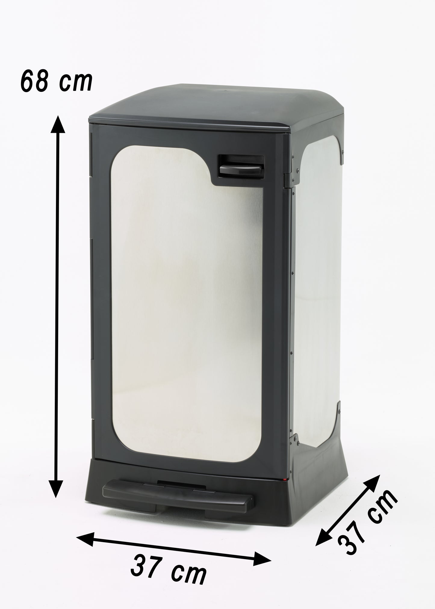 BINZY - INOX poignée noire